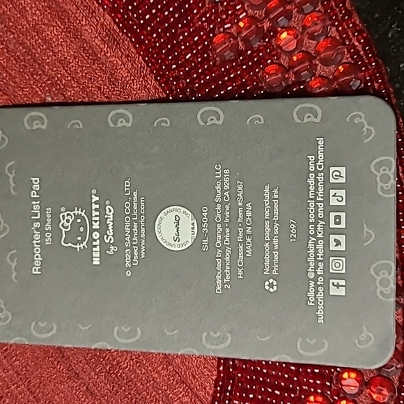 🎀Hello Kitty Reporter's List Pad - Picture 5 of 6